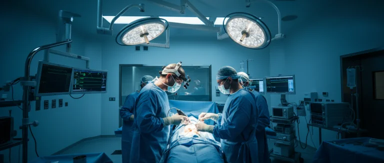 Ортопедический хирург за работой