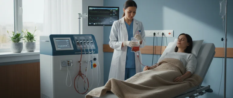 Стерильный кабинет для проведения терапии