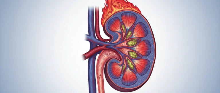 Осложнение инфекции – пиелонефрит