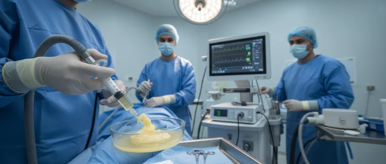 Извлечение мезенхимальных стволовых клеток из жировой ткани