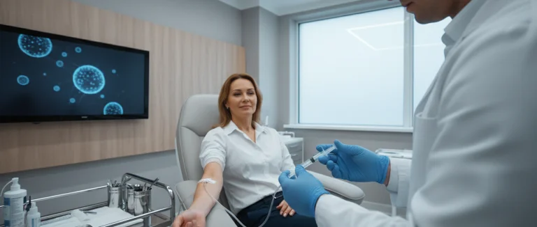 Процедура терапии стволовыми клетками