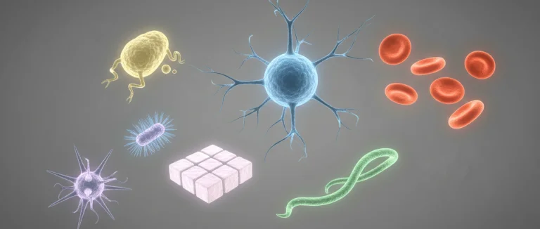 Различные типы человеческих клеток