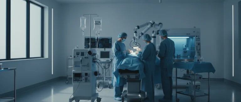 Трансплантация стволовых клеток в клинической среде