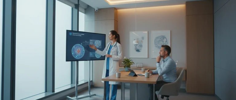 Консультация врача о терапии стволовыми клетками