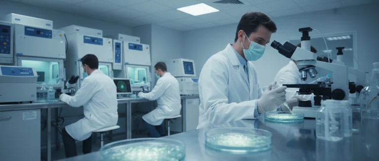 Лаборатория со стволовыми клетками