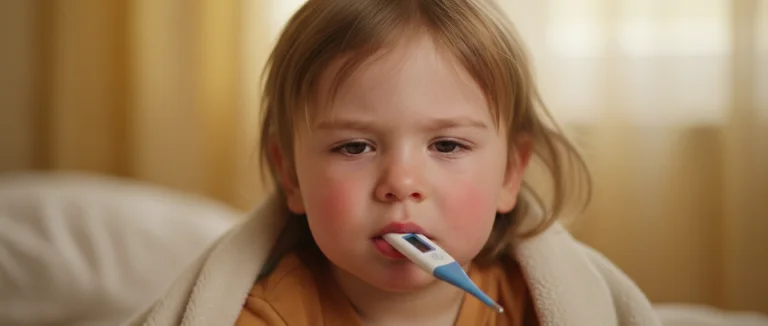 Ребёнок с температурой