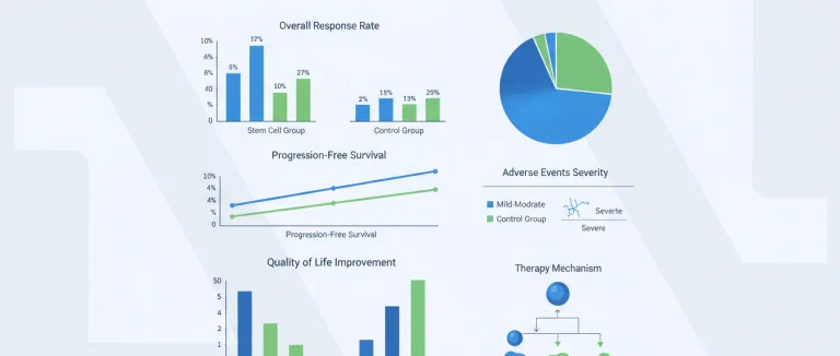 Графики результатов клинических испытаний