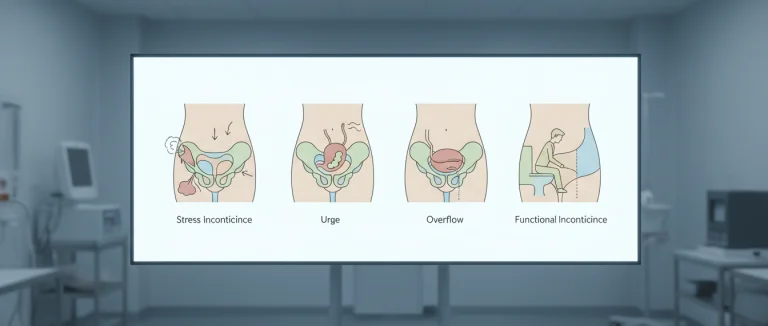 Типы недержания мочи