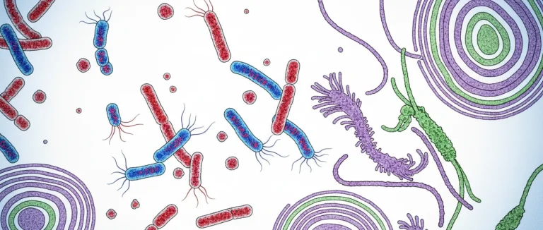Микроскопический вид бактерий, вызывающих ИМП