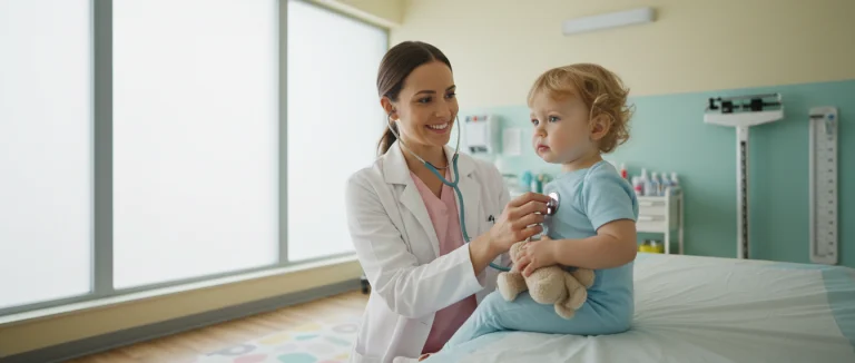 Малыш у врача