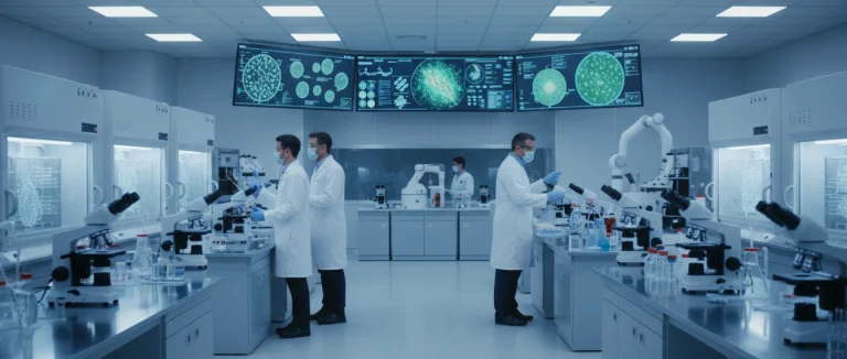 Лаборатория, где выращивают индуцированные плюрипотентные стволовые клетки