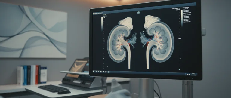 Медицинская визуализация почек с помощью УЗИ