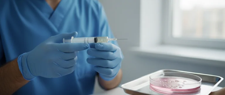 Процедура введения стволовых клеток пациенту