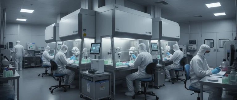 Лаборатория по обработке стволовых клеток