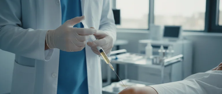 Внутрисуставная инъекция стволовых клеток