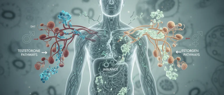 Иллюстрация гормонального дисбаланса