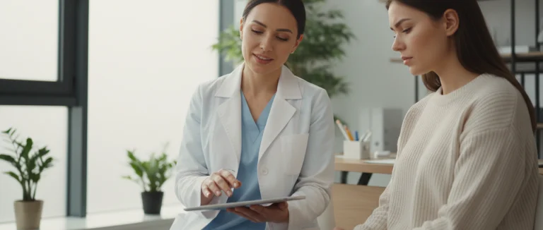 Врач обсуждает причины частого мочеиспускания у женщины