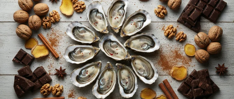 Набор здоровых продуктов, способствующих либидо