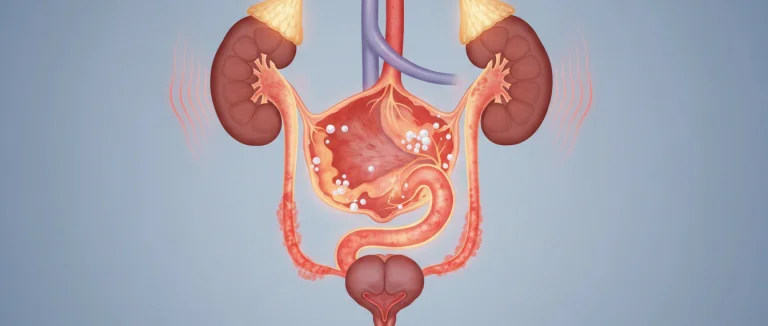 Иллюстрация причин жжения при мочеиспускании