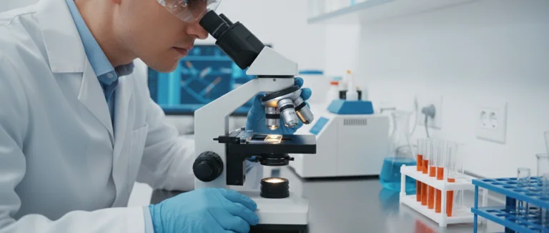 Анализ мочи в лаборатории