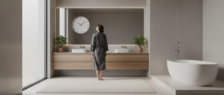 Человек в ванной, часто ходит в туалет