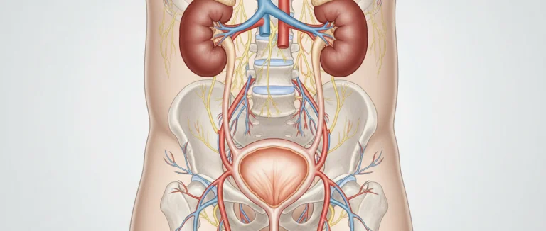 Схема мочевыводящей системы ребёнка