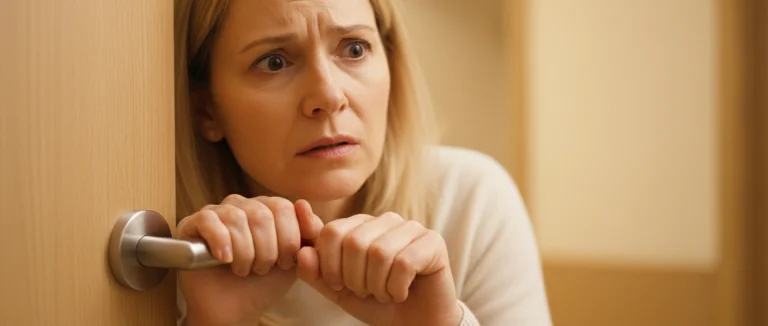 Человек, ощущающий частый позыв к мочеиспусканию