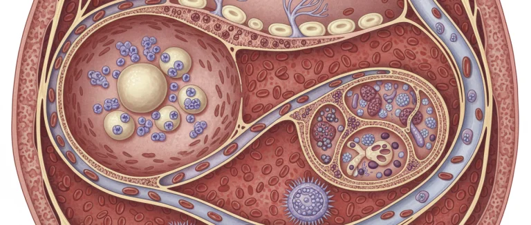 Костный мозг, место гематопоэза