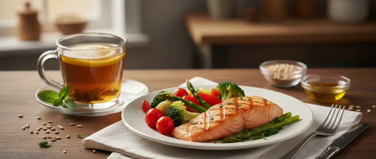 Здоровый ужин для снижения ночных позывов