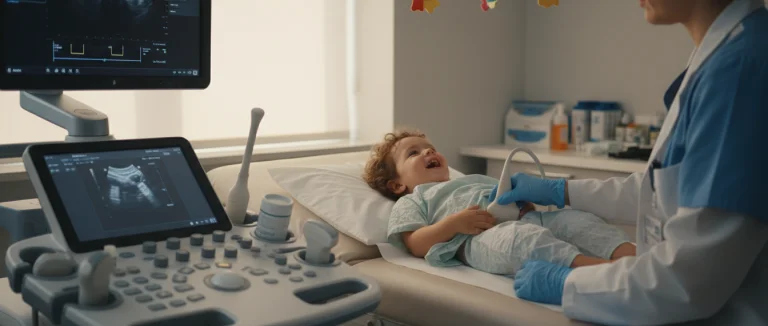 УЗИ почек у ребёнка