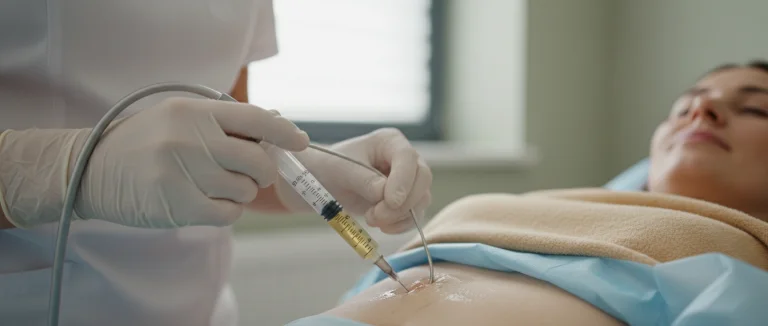 Процесс извлечения стволовых клеток у пациента