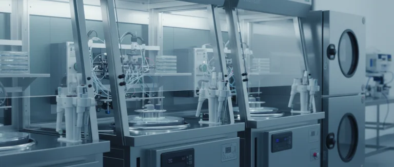 Оборудование лаборатории для обработки стволовых клеток