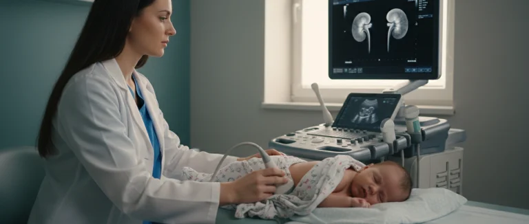 ультразвуковое исследование почек у младенца