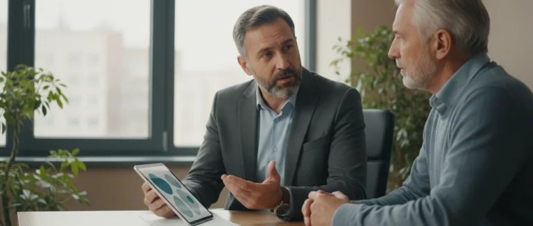 Врач обсуждает профилактику рака простаты