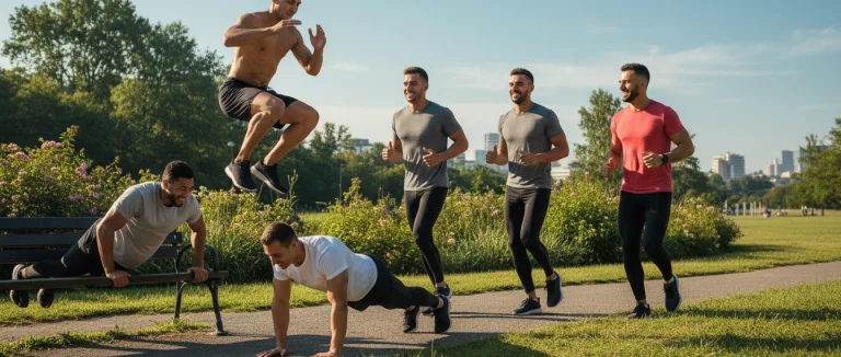 Мужчины занимаются спортом для профилактики рака простаты