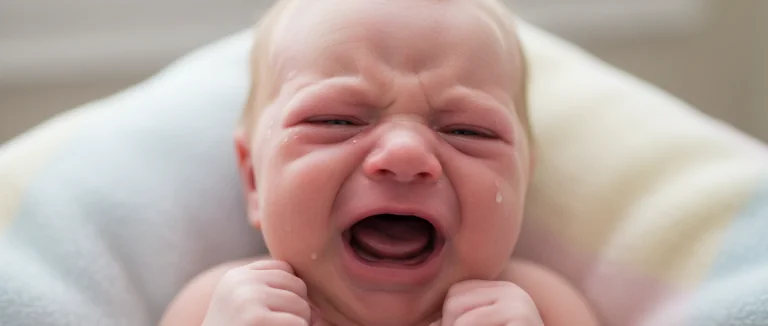 Младенец плачет