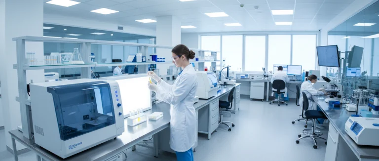 лаборатория с анализом мочи