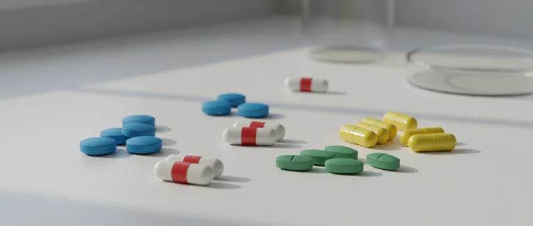 Различные антибиотики в виде таблеток