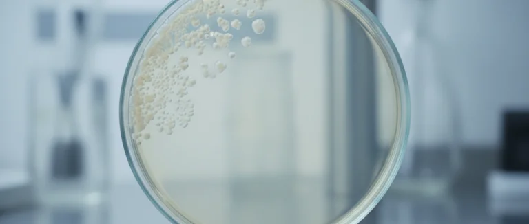 Дисбаланс микрофлоры кишечника под действием антибиотика