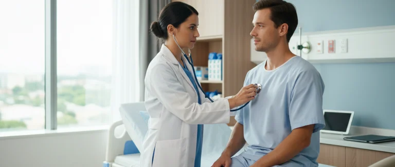 Медицинское обследование пациента