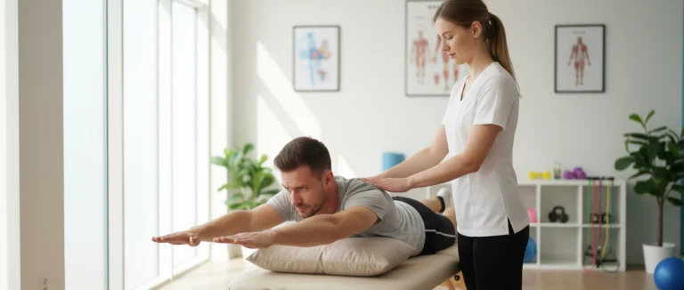 Упражнения физиотерапии для спины