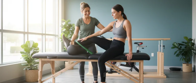 Физиотерапия после операции на колене