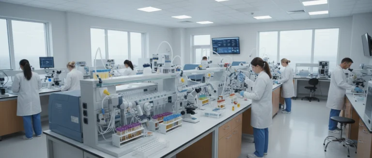 Лаборатория, где проводят мочевой тест