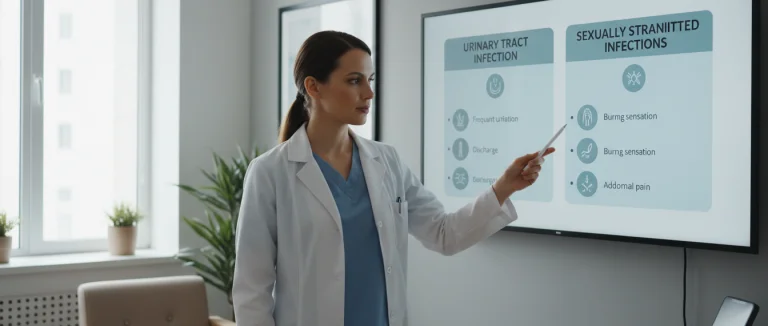 Сравнительная таблица инфекций мочевых путей и ЗППП