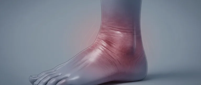 Травма лодыжки – отёк и боль