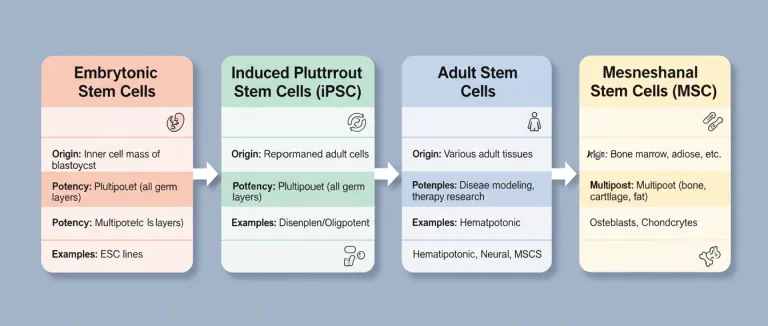 Сравнительная таблица стволовых клеток