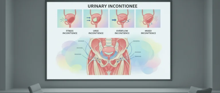 Виды недержания мочи