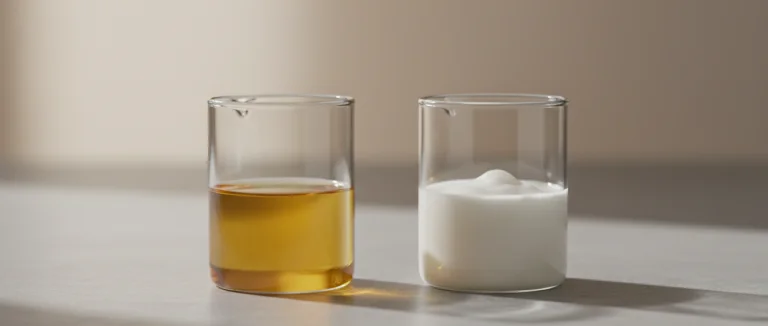 Сравнение мочи и выделений