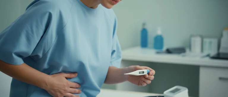 Пациент с симптомами инфекции почек