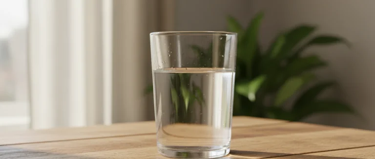 Стакан чистой воды